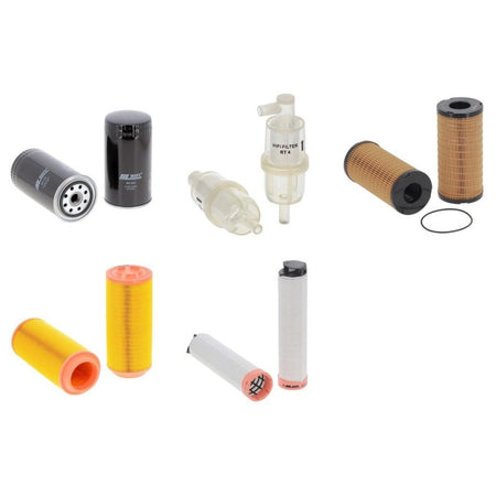 Lindner UNITRAC 82 Engine Filter Kit with Perkins 1104C-44 Turbo engine 2003-