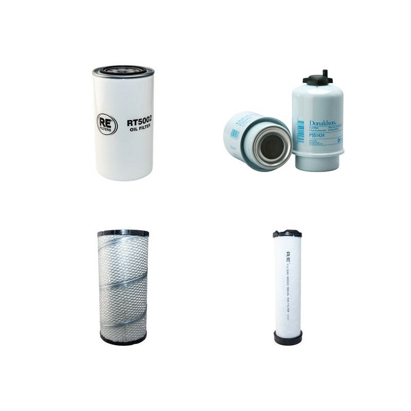 LISSMAC FS50 Filter Service Kit Air Oil Fuel Filters w/Perkins 4 ZYL Eng.