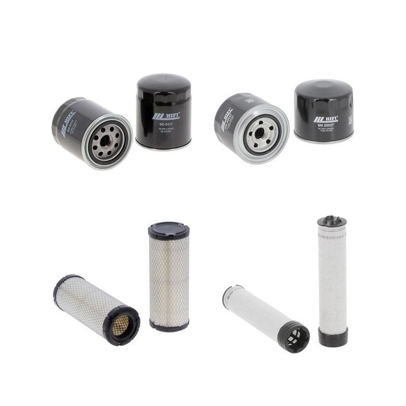 Liugong 904 C Filter Kit with Yanmar 4TNV88 engine