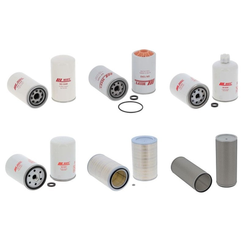 Liugong CLG 230 Engine Filter Kit with Cummins 6 Bt 5.9 C engine 2007-