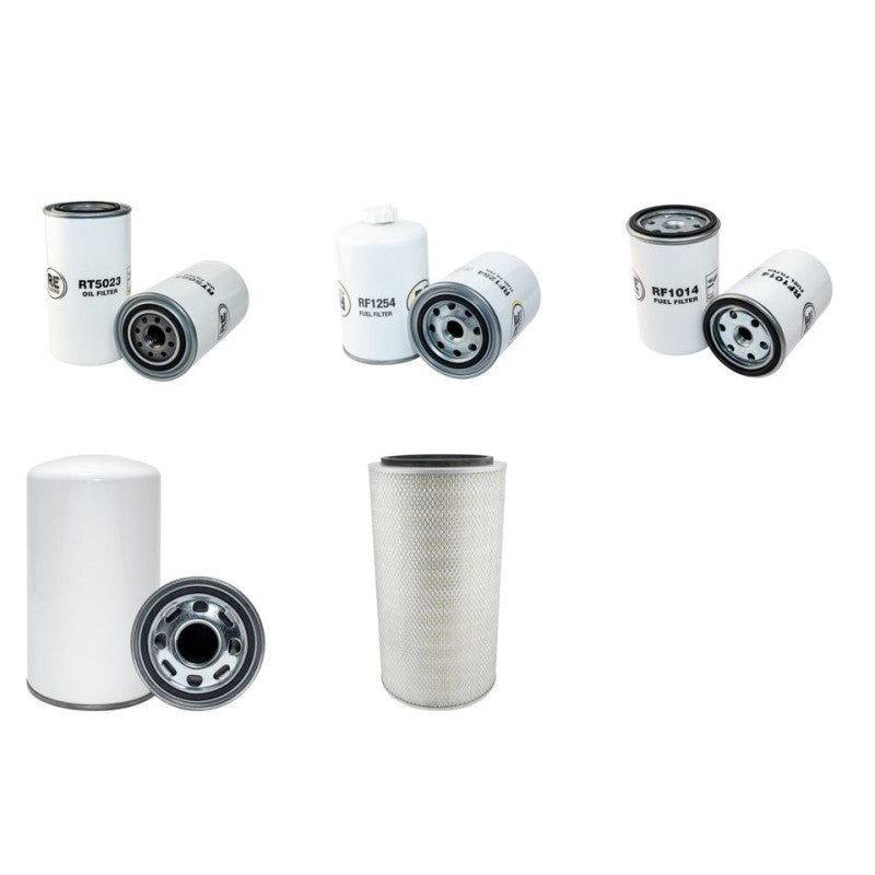 LIUGONG CLG612H Filter Service Kit w/Cummins Eng. YR 2007-