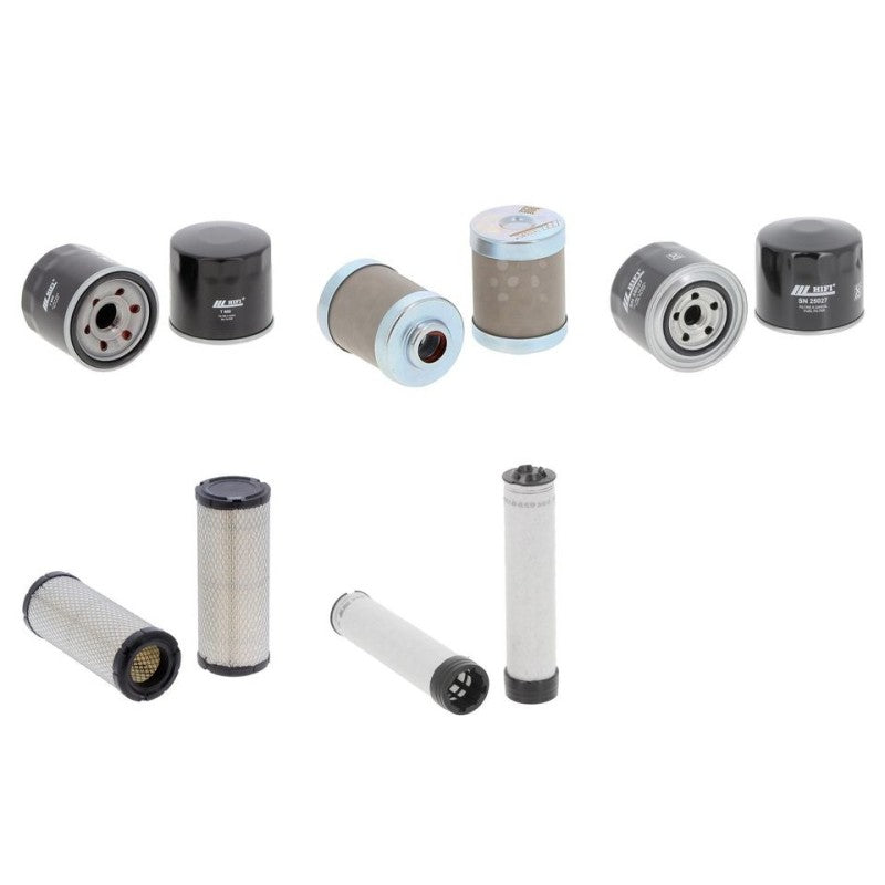 Liugong CLG 9018 F Engine Filter Kit with Yanmar 3TNV80F-SSLY engine 2020-
