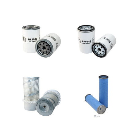 LOISEAU 3860 Filter Service Kit Air Oil Fuel Filters w/MWM D327-4 Eng.