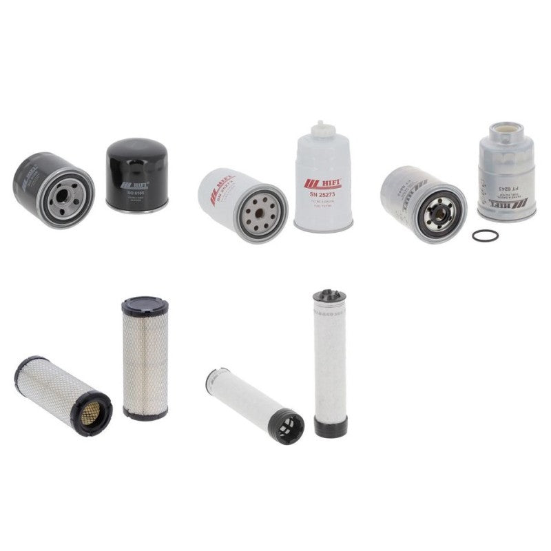 Ls R 4020 H Engine Filter Kit with Mitsubishi S4QL engine 2008-2019