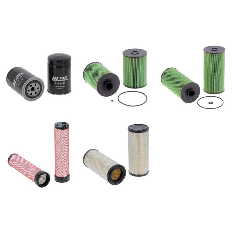 Maeda CC 1485 Engine Filter Kit with Isuzu 4 Le 2 Xdpc engine