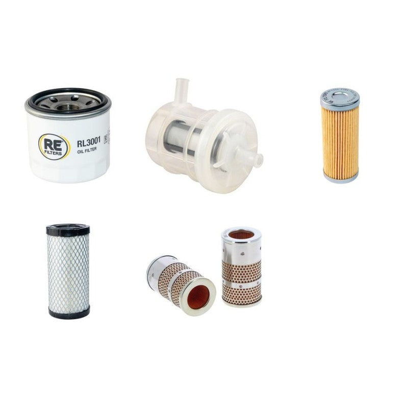 MAEDA MC285-C Filter Service Kit w/Yanmar 2Tne 68-Mb Eng.