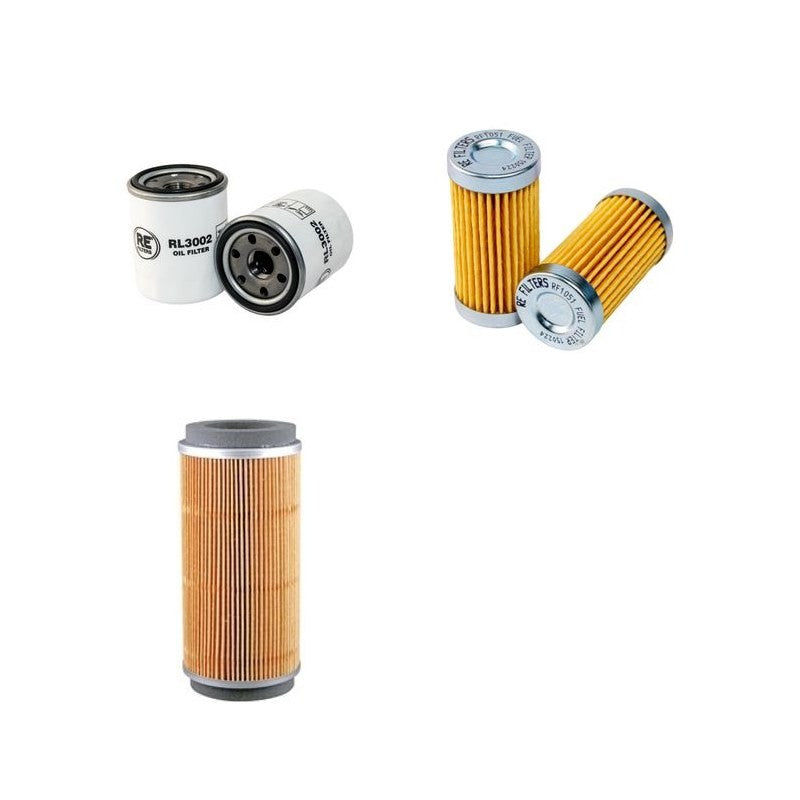 MAHINDRA 1815HST Filter Service Kit w/Mitsubishi Eng. Air, Oil, Fuel Filters