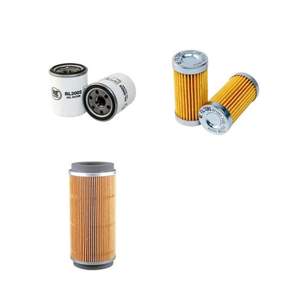 MAHINDRA 1815HST Filter Service Kit w/Mitsubishi Eng. Air, Oil, Fuel Filters