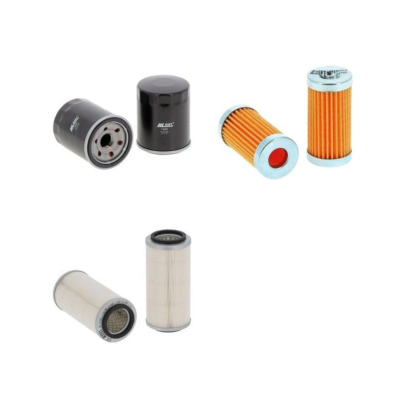 Mahindra 1816 HST Engine Filter Kit with Mitsubishi engine