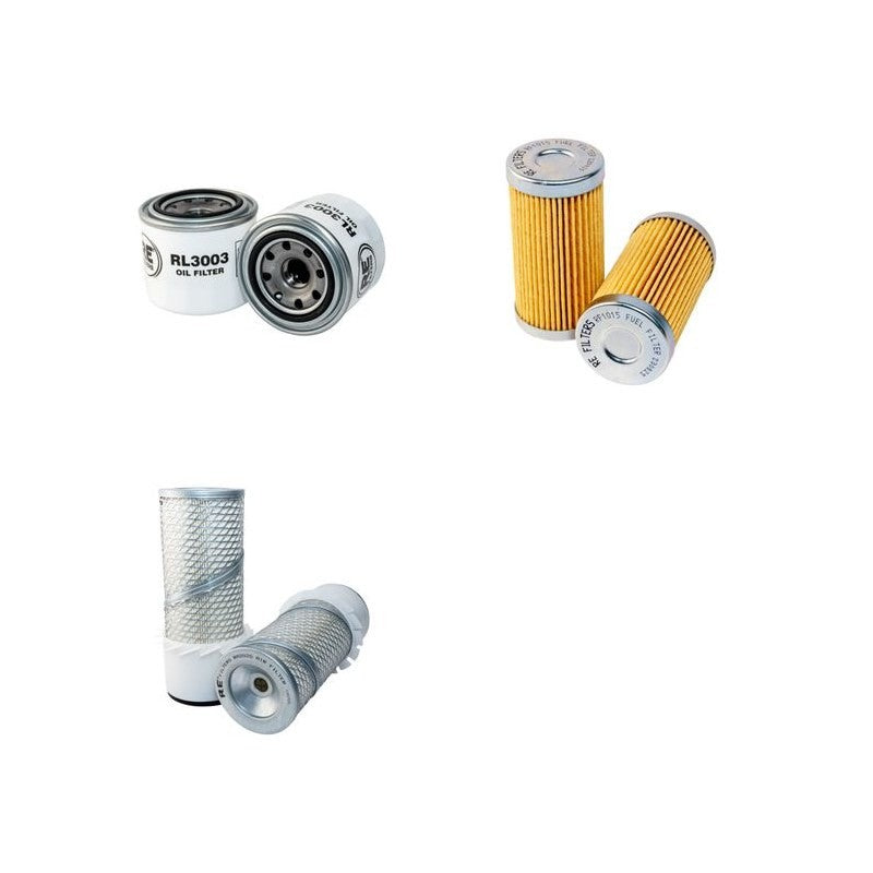 MAHINDRA 2810 Filter Service Kit Air, Oil, Fuel Filters Serial No 281V010001-