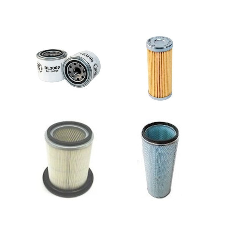 MAHINDRA 4110 Filter Service Kit Air Oil Fuel Filters SN 411V01-4110X01