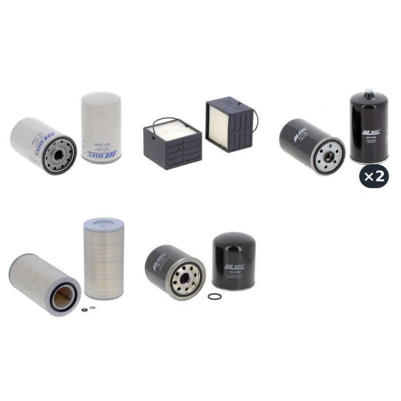 Man 11.190 HOCL Filter Kit with Man D0826LOH02 engine 1987-2004