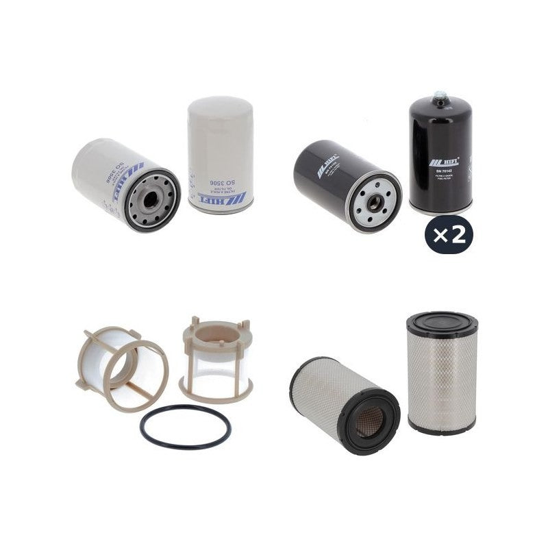 Man 12.185 L Engine Filter Kit with D 0834 engine 2001-