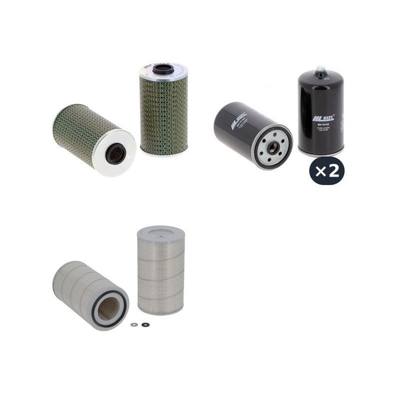 Man 12.192 F Engine Filter Kit with D 0226 Mkf engine 1983-1989