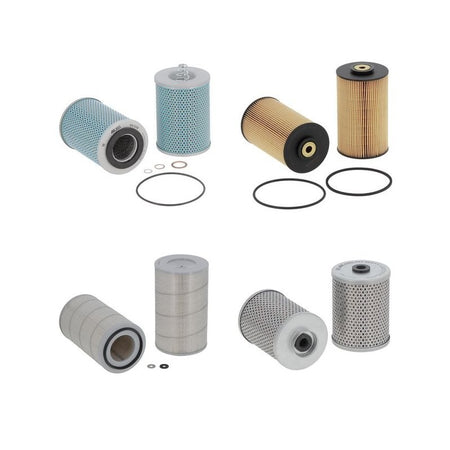 Man 13.192 F Filter Kit with D 2565 Mf engine 1977-1984