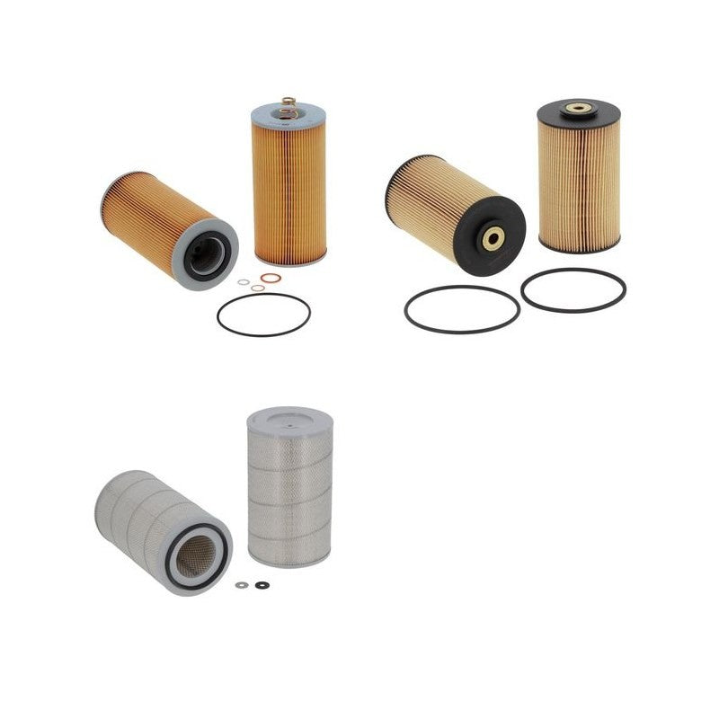 Man 14.220 F Filter Kit with D 2566 MF/220 engine 1983-1989