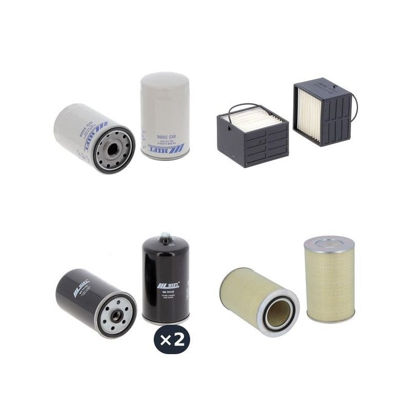 Man 14.280 HOCL Engine Filter Kit with Man D0826LOH02 engine 2001-