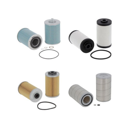 Man 16.168 F Engine Filter Kit with D 2555 Mf engine 1974-1976