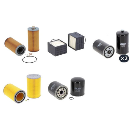 Man 18.370 HOCL Filter Kit with Man D2866LOH07 engine 1993-
