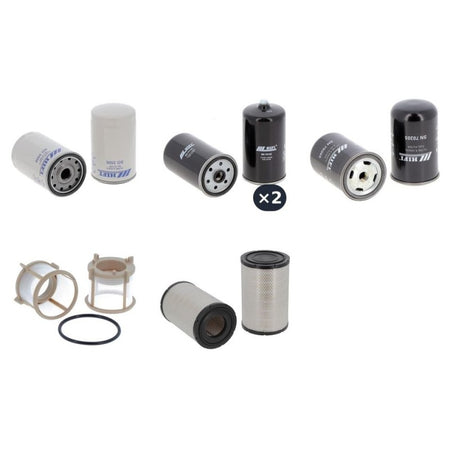 Man 25.284 M Engine Filter Kit with D 0836 LF01 engine 1998-