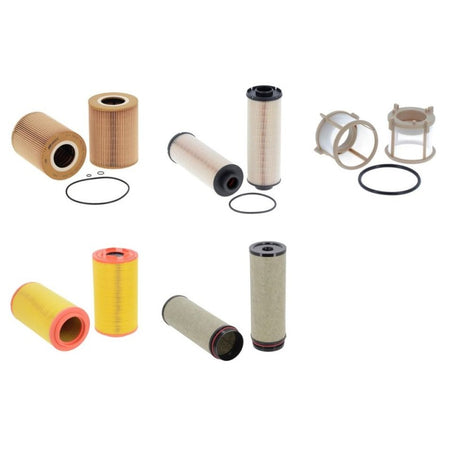 Man TGA 18.480 Engine Filter Kit with D 2876 LF12 engine 2003-