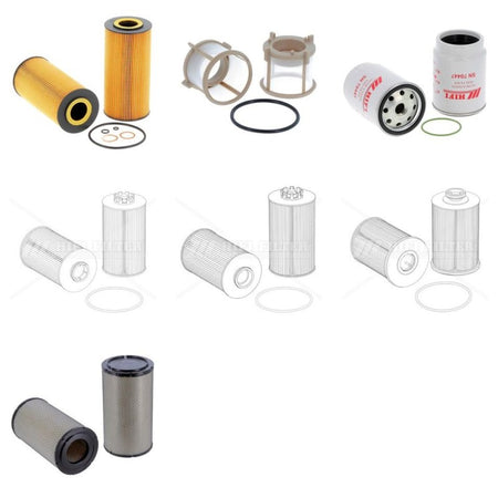 Man TGM II 15.250 Engine Filter Kit with Man D 0836 Lfl An, D 0836 Lfl Aq, D 0836 Lfl Bk engine 2020-