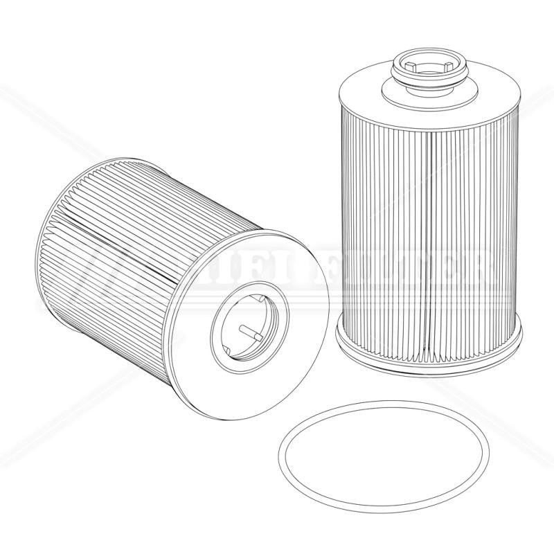 Man TGS II 32.430 Engine Filter Kit with Man D 2676 Lf 80, D 2676 Lf 83, D 2676 Lf 86 engine 2020-