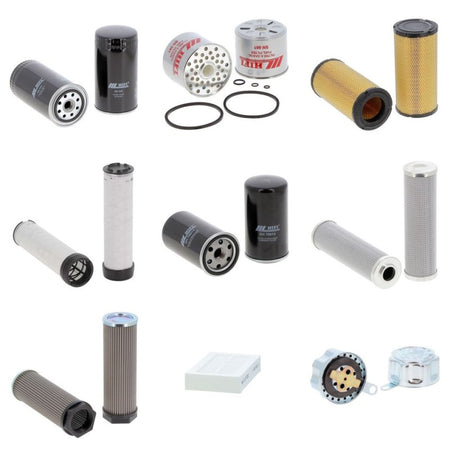 Manitou MLT 633-120 LS TURBO POWERSHIFT Filter Kit with Perkins Turbo engine 1999-