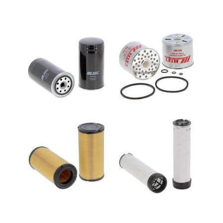 Manitou MLT 730-120 LS TURBO Engine Filter Kit with Perkins Turbo engine 1999-