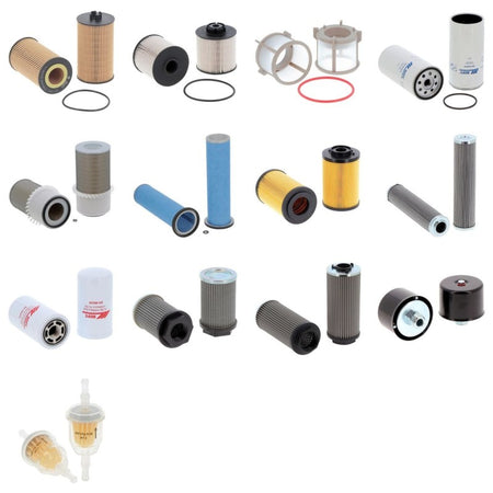 Manitou MRT 1850 Privilège Plus-E3 Filter Kit with Mercedes-Benz Om 904 La engine 2007-2015