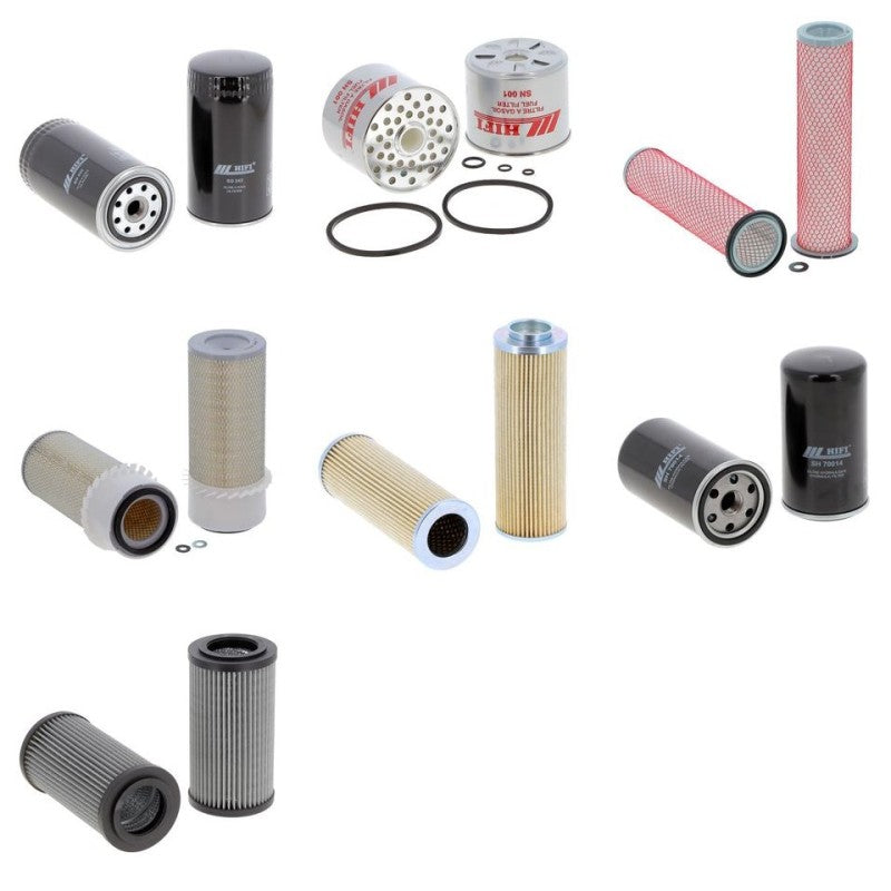 Manitou MT 1230 SCP TURBO Filter Kit with Perkins engine
