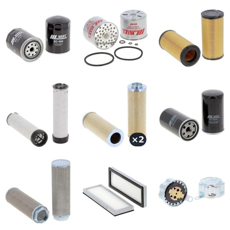 Manitou MT 1235 S Filter Kit with Perkins engine 2003-