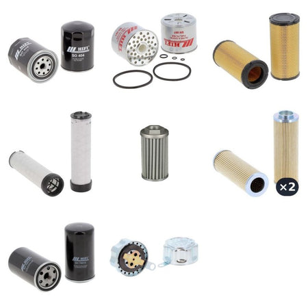 Manitou MT 1240 L SERIE 2 Filter Kit with Perkins engine 2000-