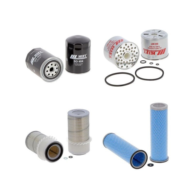 Manitou MT 1637 SL Engine Filter Kit with Perkins engine