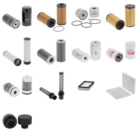Manitou MT 1840 E3 Filter Kit with Perkins 1104 engine 2011-