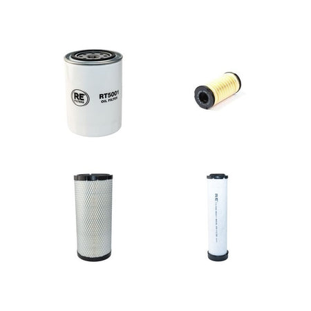 MANITOU MT620 Filter Service Kit Air Oil Fuel Filters w/Perkins 1103C-33 Eng. YR 2008-