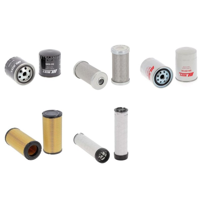 Manitou MT 625 EASY ST3B Engine Filter Kit with Kubota V2607-DI-EU2 engine 2016-