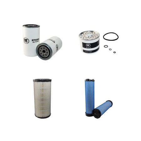 MANITOU MT845 TURBO MONO ULTRA Filter Service Kit Air Oil Fuel Filters w/Perkins 1006.6 Eng. YR 2000-