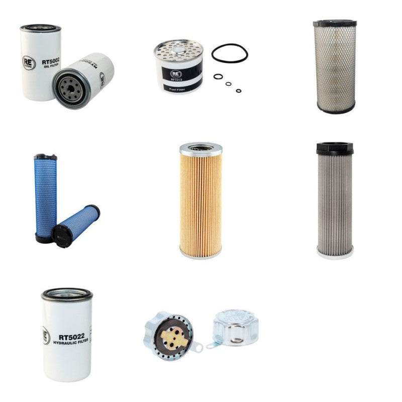 MANITOU MT845 TURBO SERIES 2 Filter Service Kit w/Perkins 1006.6 Eng. YR 2000-