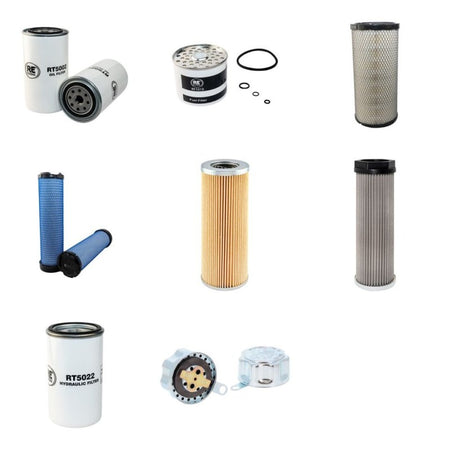 MANITOU MT845 TURBO SERIES 2 Filter Service Kit w/Perkins 1006.6 Eng. YR 2000-