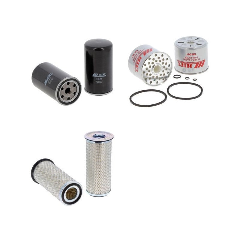 Massey Ferguson 140 Engine Filter Kit with Perkins AD3.152 engine