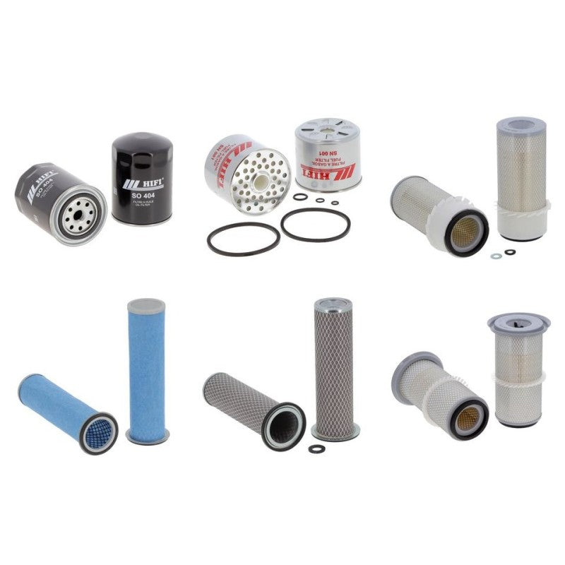 Massey Ferguson 174 Filter Kit with Perkins A4.212/A4.236 engine