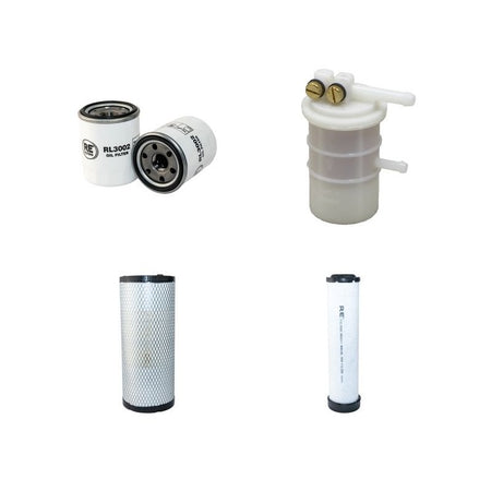 MASSEY FERGUSON 2415 Filter Service Kit Air Oil Fuel Filters w/Mitsubishi SL4YIT62ST Eng. YR 2006
