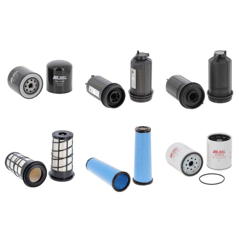 Massey Ferguson 4707 Engine Filter Kit with Sisu engine 2015-