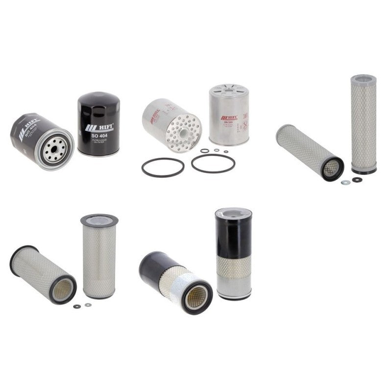 Massey Ferguson 575 Engine Filter Kit with Perkins A4.236/A4.248 engine
