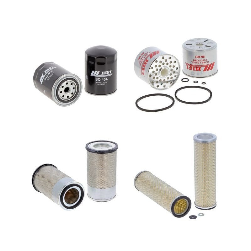Massey Ferguson 595 MK II Engine Filter Kit with Perkins A4.318.2 engine
