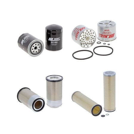 Massey Ferguson 595 MK II Engine Filter Kit with Perkins A4.318.2 engine