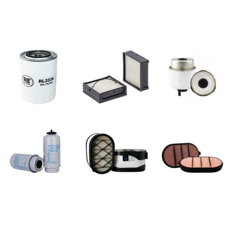 MASSEY FERGUSON 6485 DYNA6 Filter Service Kit Air Oil Fuel Filters w/SISU 66CTA/4V Eng. YR 2008- TIER III