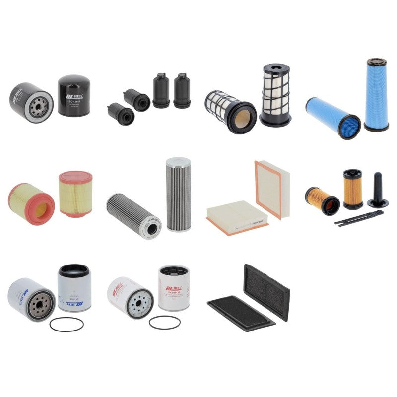 Massey Ferguson 6713 Filter Kit with Agco Power engine
