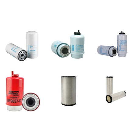 MASSEY FERGUSON 7278 CEREA Filter Service Kit Air Oil Fuel Filters w/SISU 84CTA Eng.